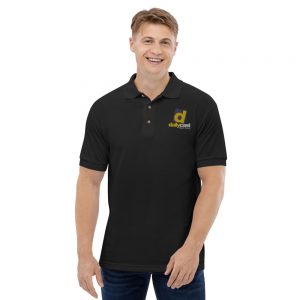 Dailycast News Embroidered Polo Shirt