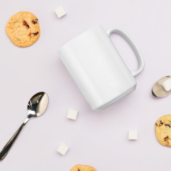 Media Guild White glossy mug - Image 9