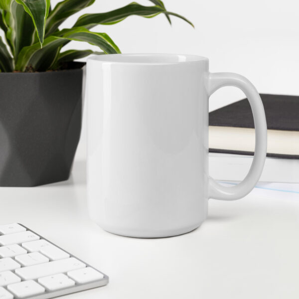 Media Guild White glossy mug - Image 8